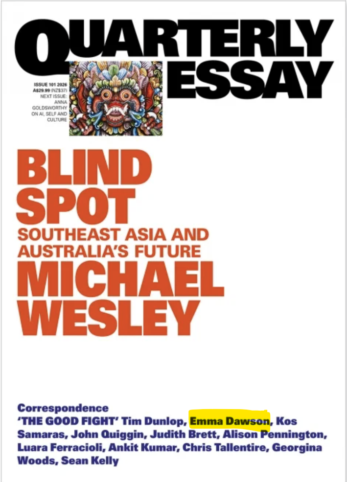 Our response to Quarterly Essay #100 “The Good Fight: What does Labor Stand For?”